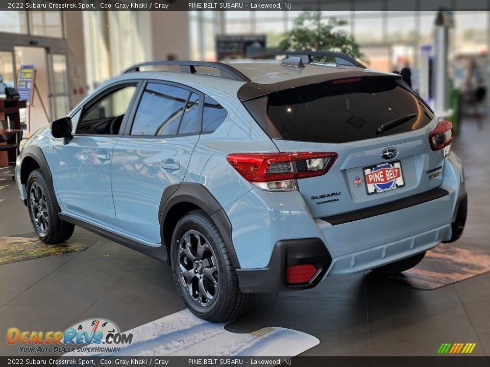 2022 Subaru Crosstrek Sport Cool Gray Khaki / Gray Photo #4