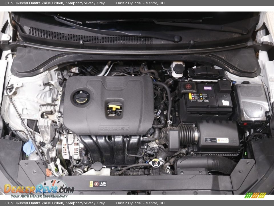 2019 Hyundai Elantra Value Edition Symphony Silver / Gray Photo #18