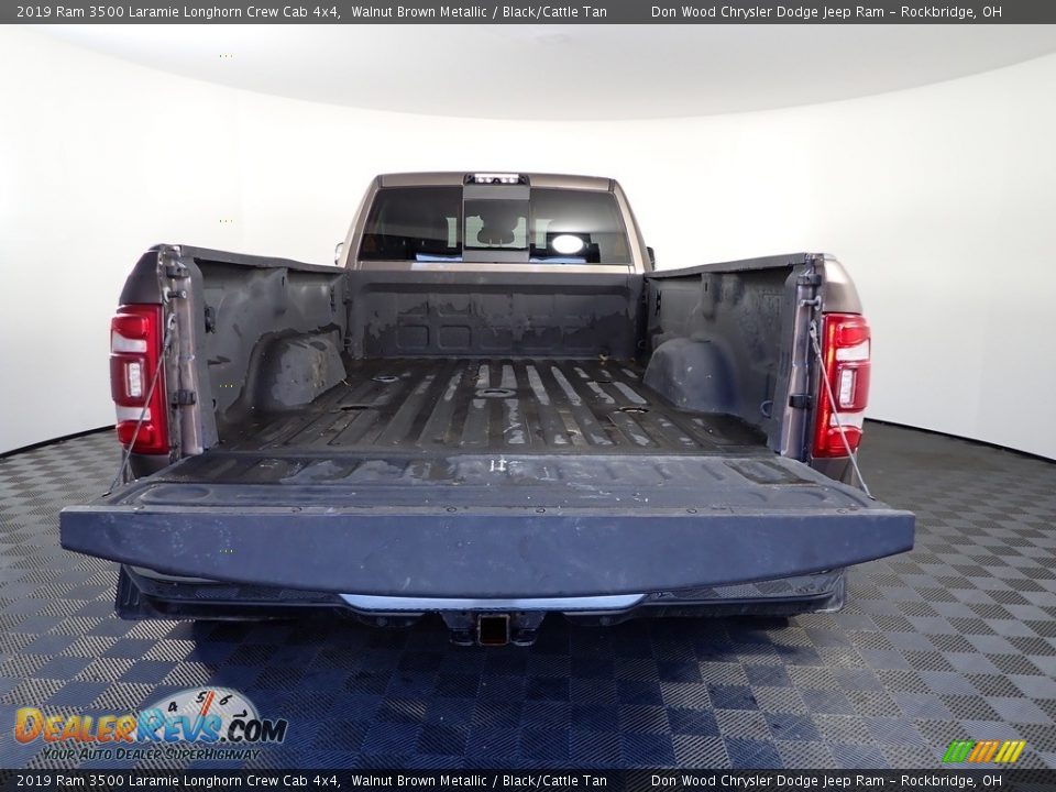 2019 Ram 3500 Laramie Longhorn Crew Cab 4x4 Walnut Brown Metallic / Black/Cattle Tan Photo #15