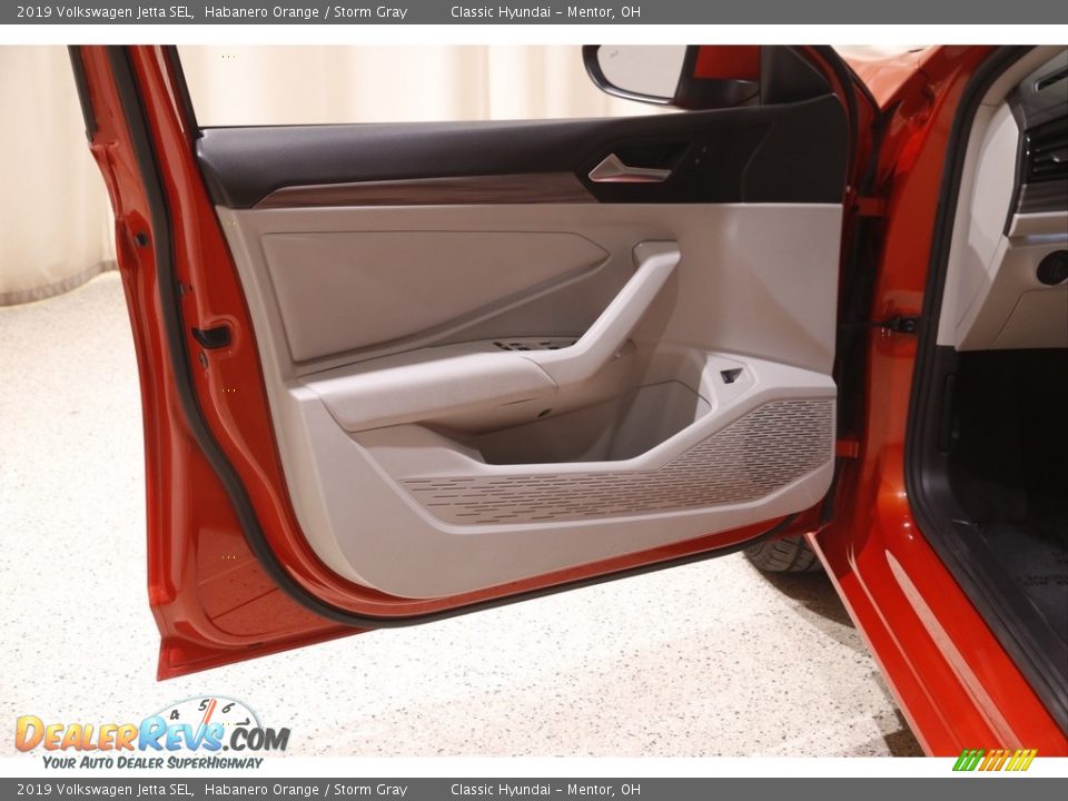 2019 Volkswagen Jetta SEL Habanero Orange / Storm Gray Photo #4
