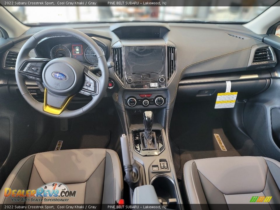 2022 Subaru Crosstrek Sport Cool Gray Khaki / Gray Photo #11