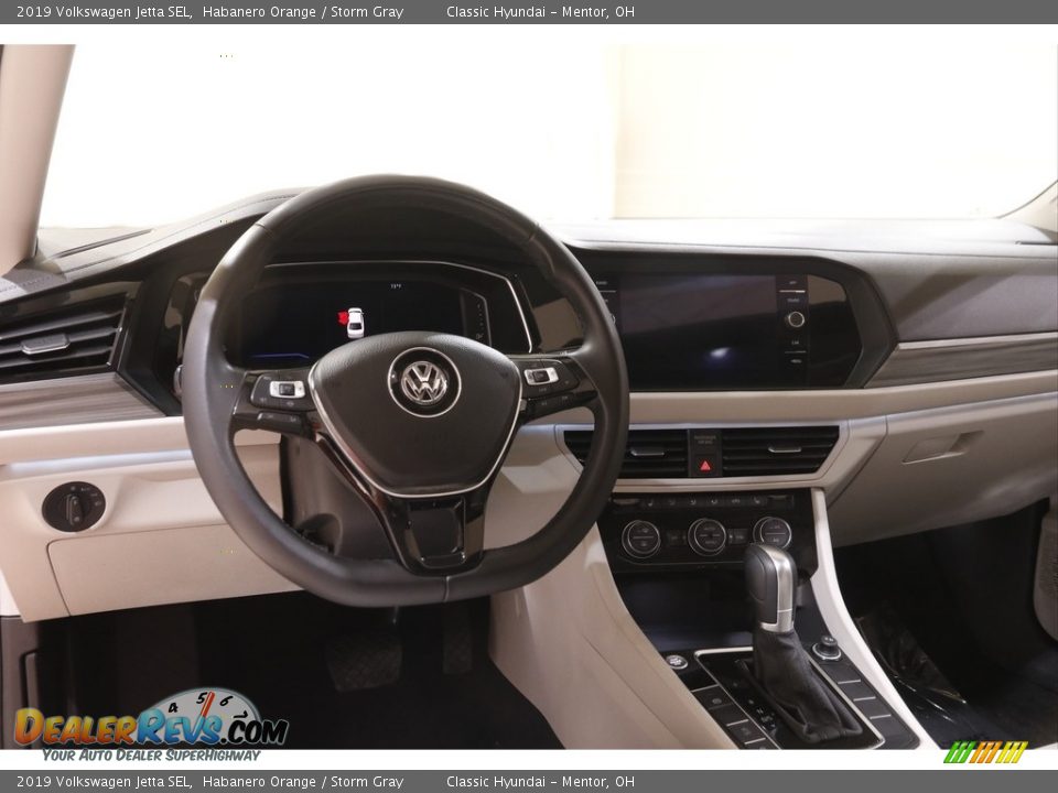 2019 Volkswagen Jetta SEL Habanero Orange / Storm Gray Photo #6