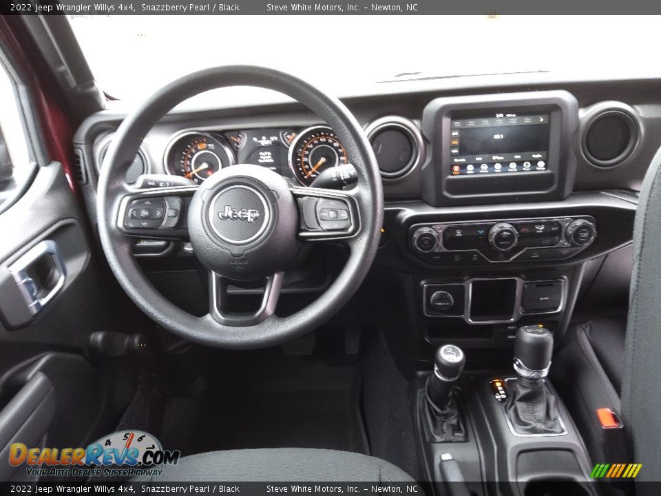 Dashboard of 2022 Jeep Wrangler Willys 4x4 Photo #17