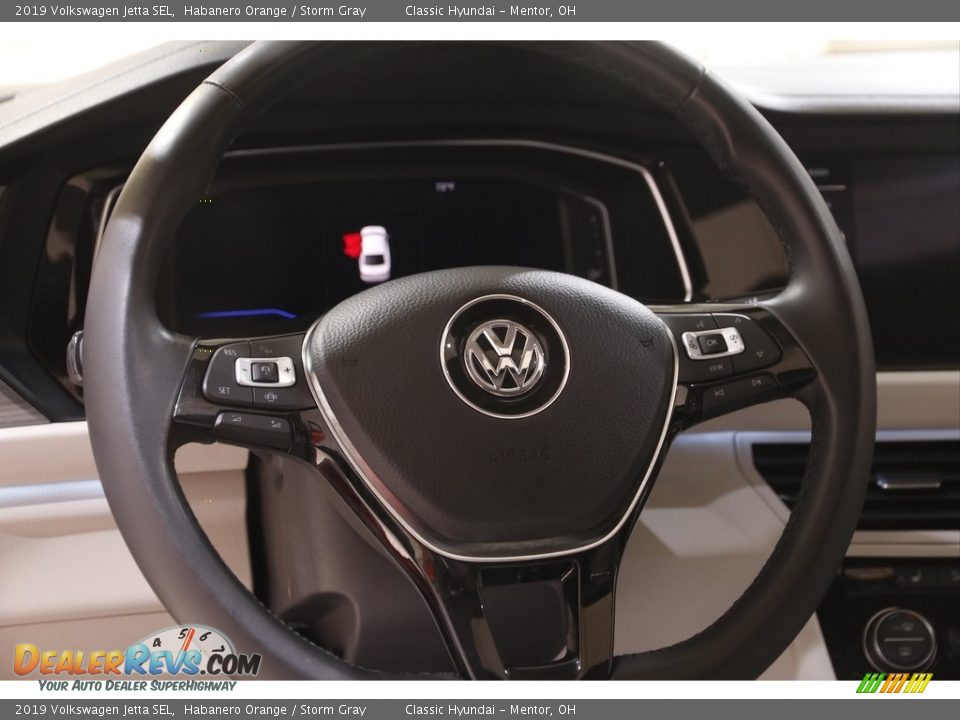 2019 Volkswagen Jetta SEL Habanero Orange / Storm Gray Photo #7