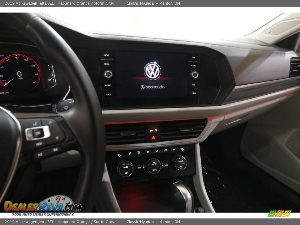 2019 Volkswagen Jetta SEL Habanero Orange / Storm Gray Photo #9