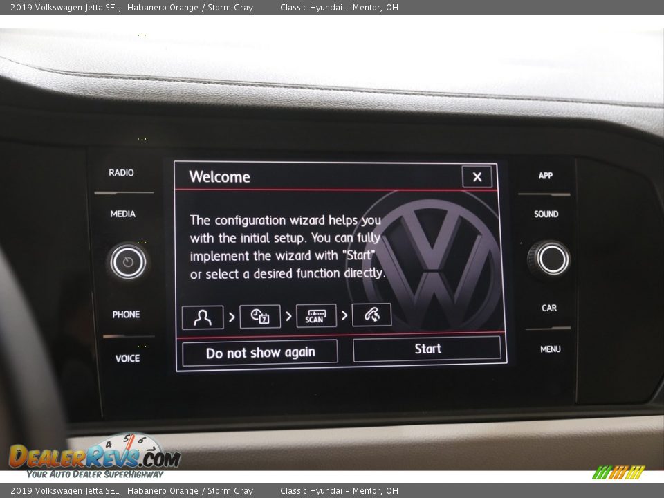 2019 Volkswagen Jetta SEL Habanero Orange / Storm Gray Photo #11