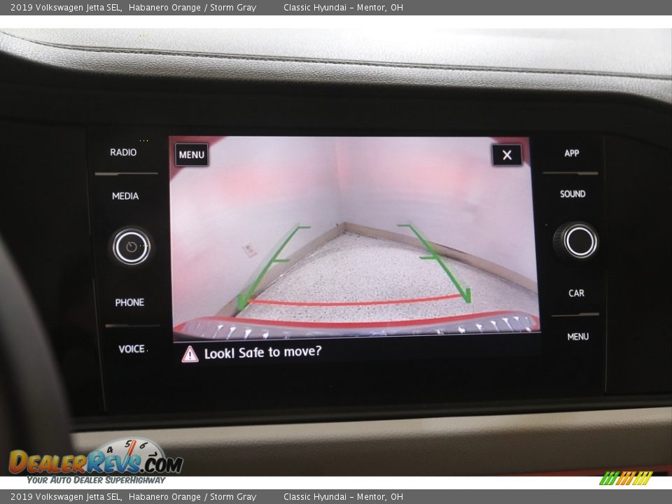 2019 Volkswagen Jetta SEL Habanero Orange / Storm Gray Photo #12