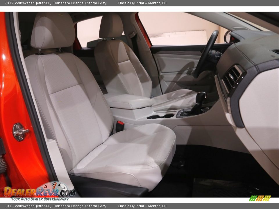 2019 Volkswagen Jetta SEL Habanero Orange / Storm Gray Photo #15