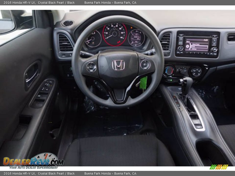 2016 Honda HR-V LX Crystal Black Pearl / Black Photo #5