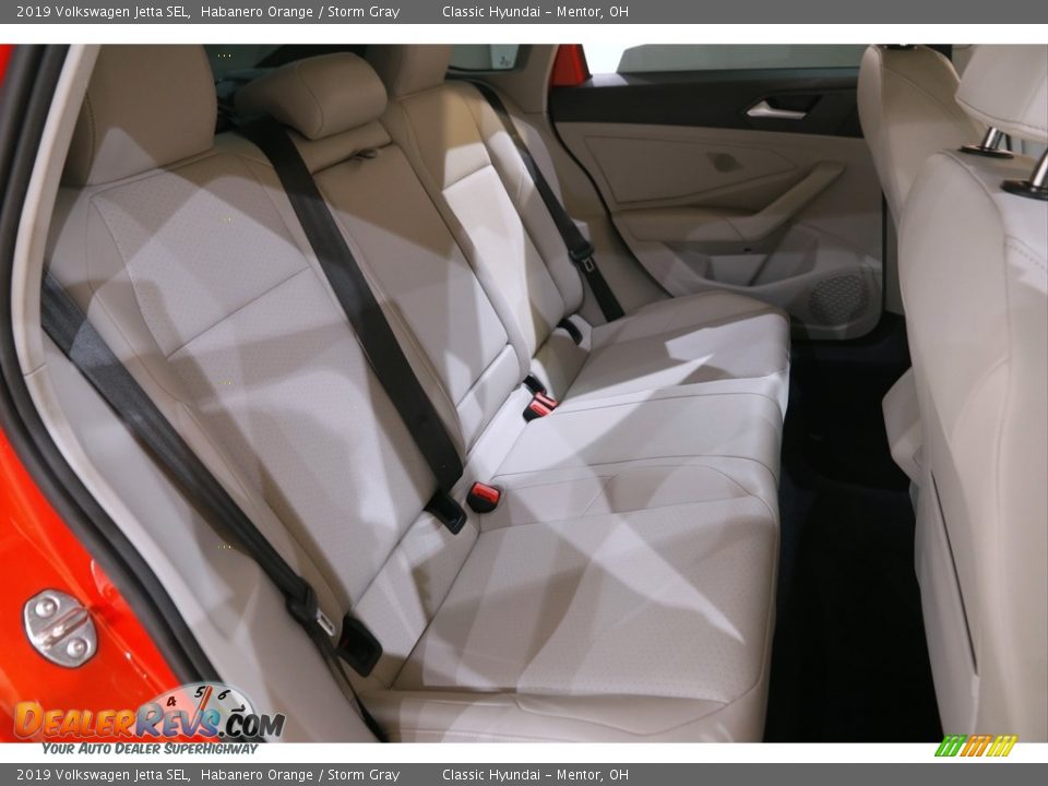 2019 Volkswagen Jetta SEL Habanero Orange / Storm Gray Photo #16