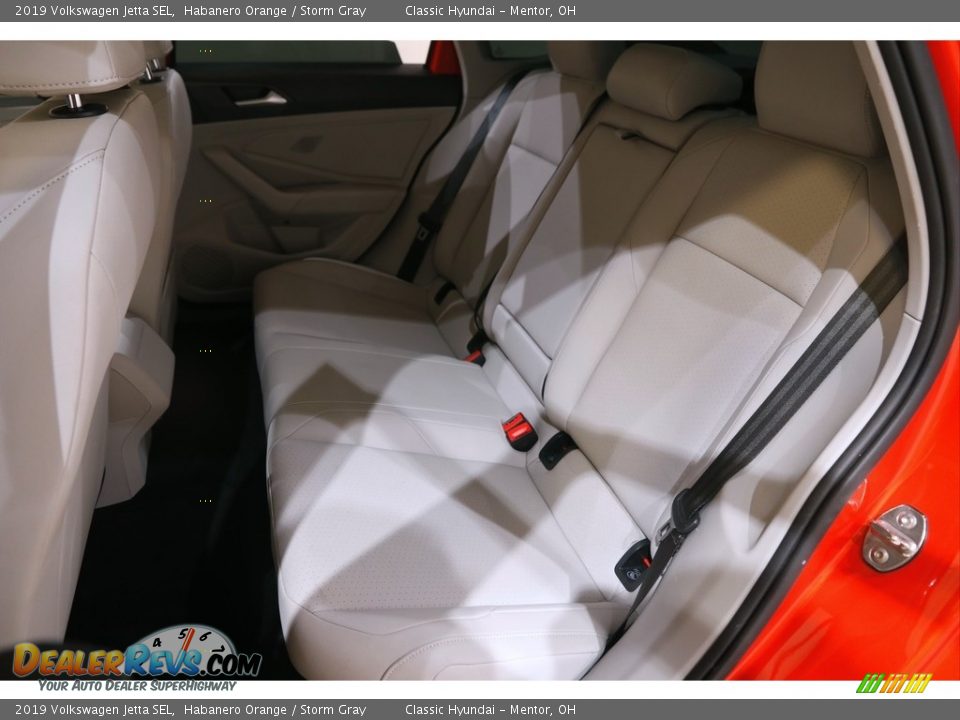 2019 Volkswagen Jetta SEL Habanero Orange / Storm Gray Photo #17