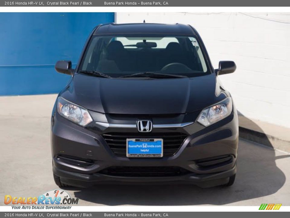 2016 Honda HR-V LX Crystal Black Pearl / Black Photo #7