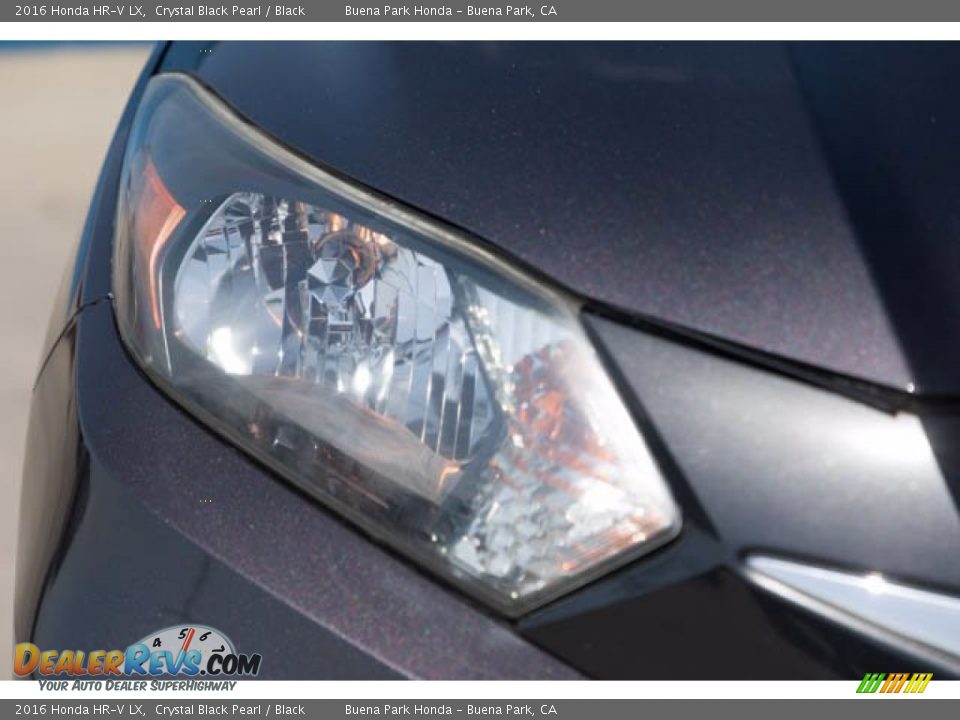 2016 Honda HR-V LX Crystal Black Pearl / Black Photo #8