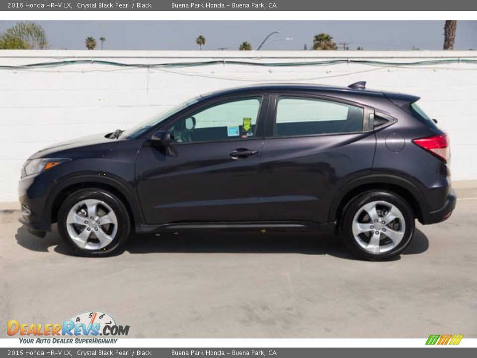 2016 Honda HR-V LX Crystal Black Pearl / Black Photo #10