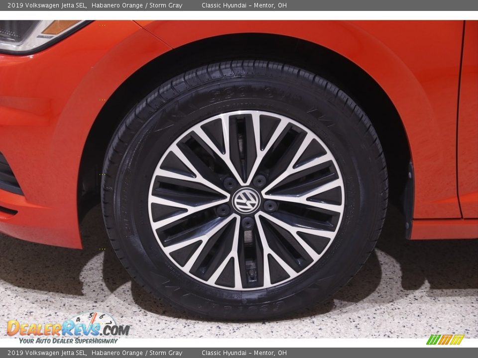 2019 Volkswagen Jetta SEL Habanero Orange / Storm Gray Photo #20