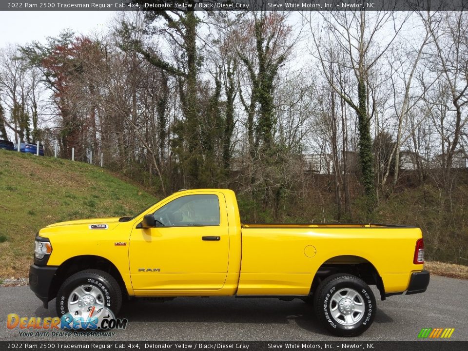 Detonator Yellow 2022 Ram 2500 Tradesman Regular Cab 4x4 Photo #1