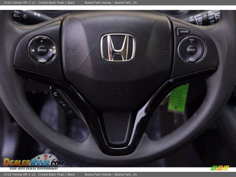 2016 Honda HR-V LX Crystal Black Pearl / Black Photo #15