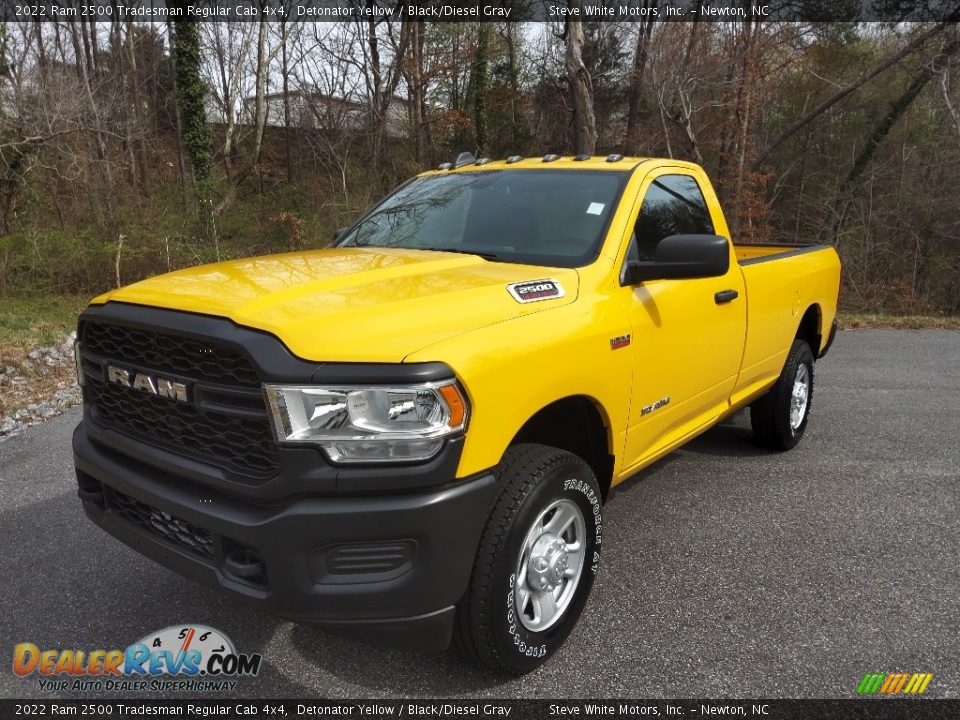 Detonator Yellow 2022 Ram 2500 Tradesman Regular Cab 4x4 Photo #2