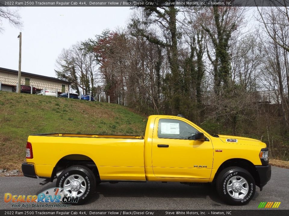 Detonator Yellow 2022 Ram 2500 Tradesman Regular Cab 4x4 Photo #5