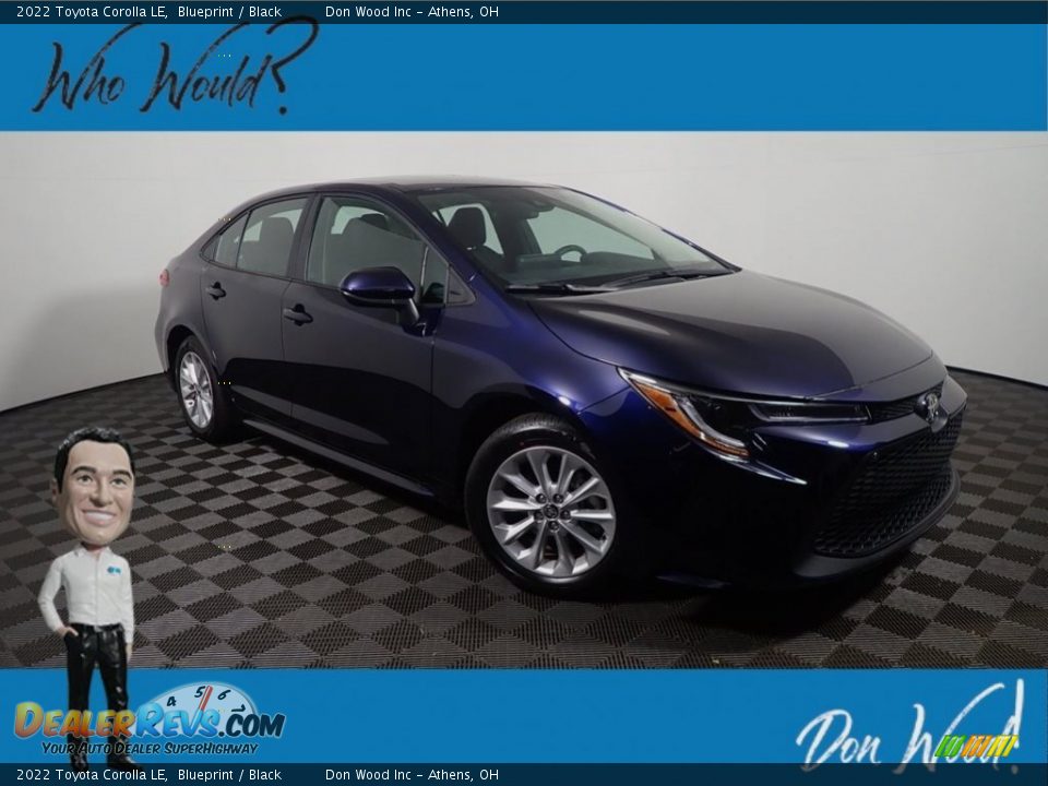 2022 Toyota Corolla LE Blueprint / Black Photo #1
