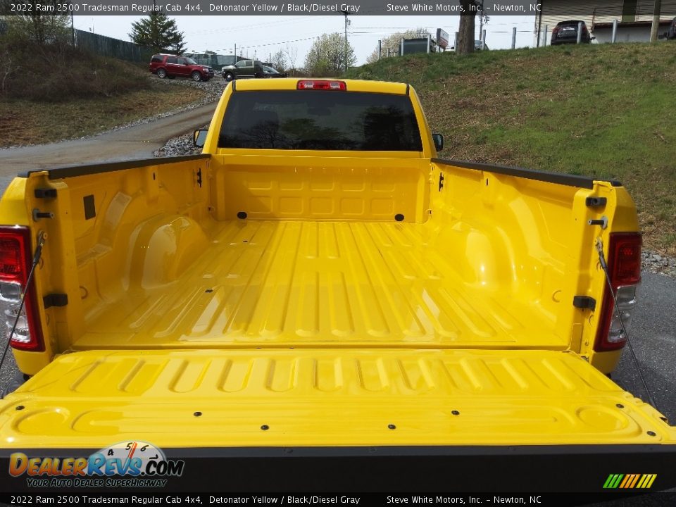 2022 Ram 2500 Tradesman Regular Cab 4x4 Detonator Yellow / Black/Diesel Gray Photo #8