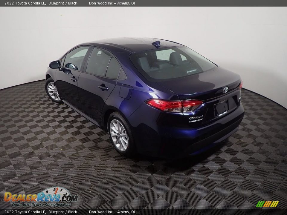 2022 Toyota Corolla LE Blueprint / Black Photo #12