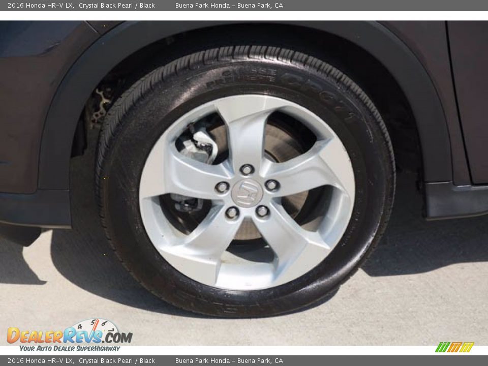 2016 Honda HR-V LX Crystal Black Pearl / Black Photo #36
