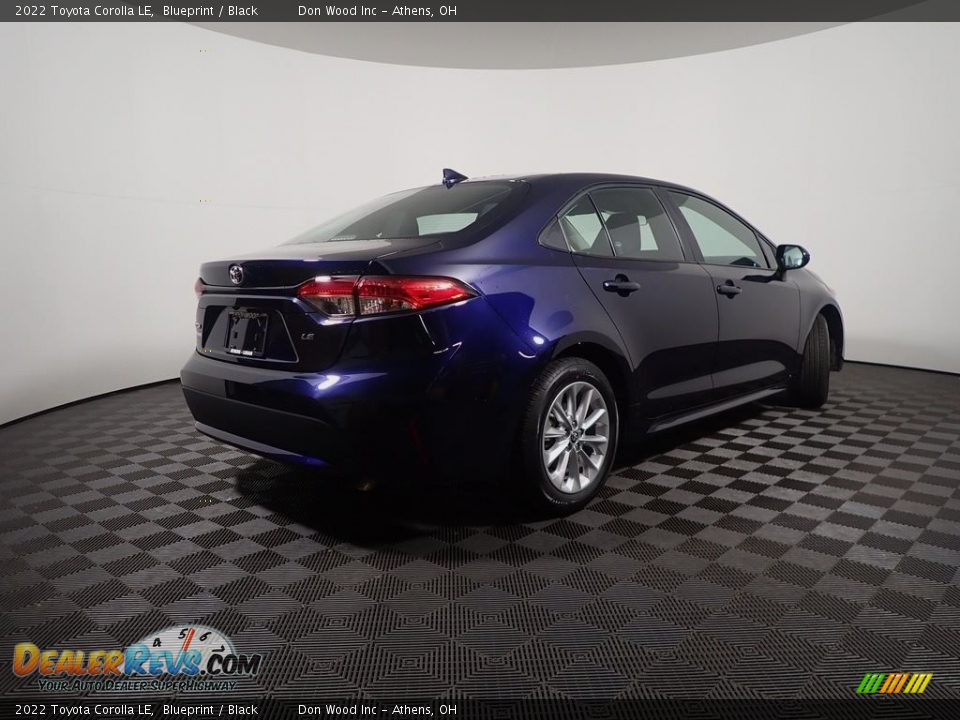 2022 Toyota Corolla LE Blueprint / Black Photo #16