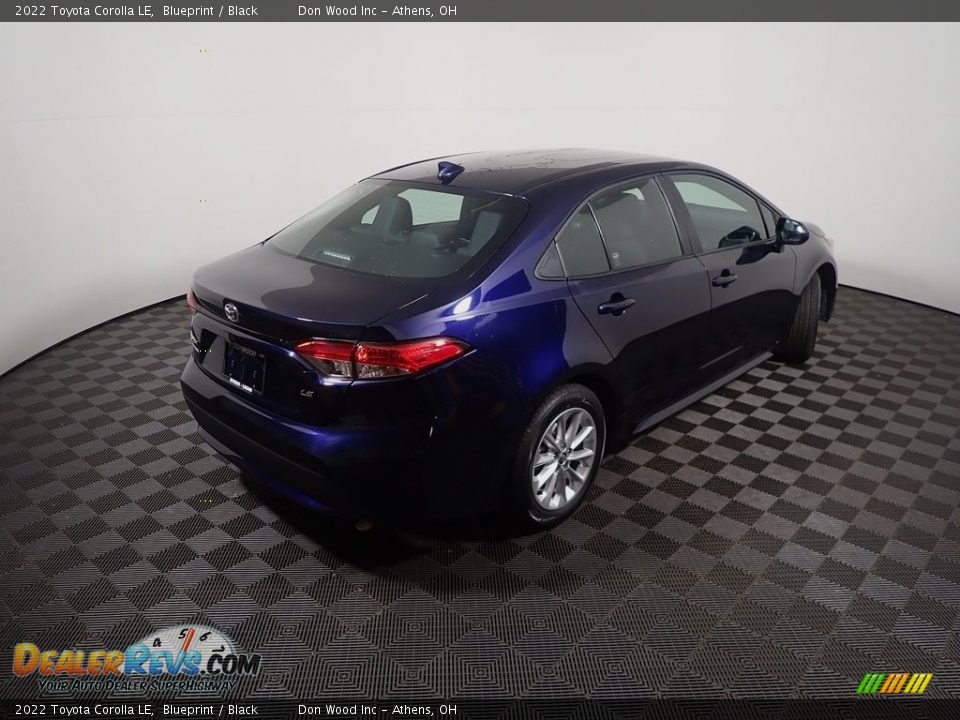 2022 Toyota Corolla LE Blueprint / Black Photo #17