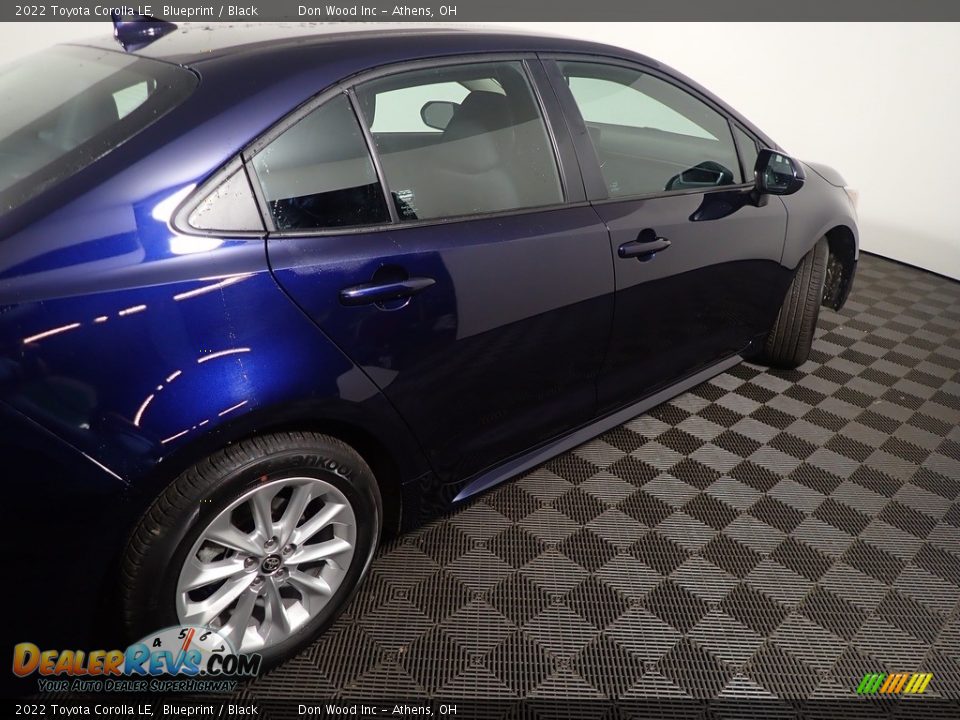2022 Toyota Corolla LE Blueprint / Black Photo #19