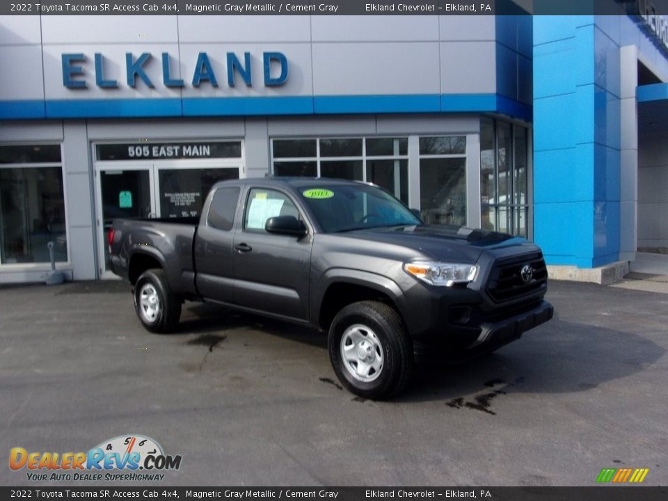 2022 Toyota Tacoma SR Access Cab 4x4 Magnetic Gray Metallic / Cement Gray Photo #1