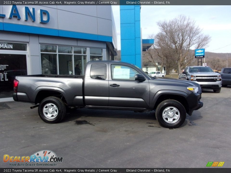 2022 Toyota Tacoma SR Access Cab 4x4 Magnetic Gray Metallic / Cement Gray Photo #2