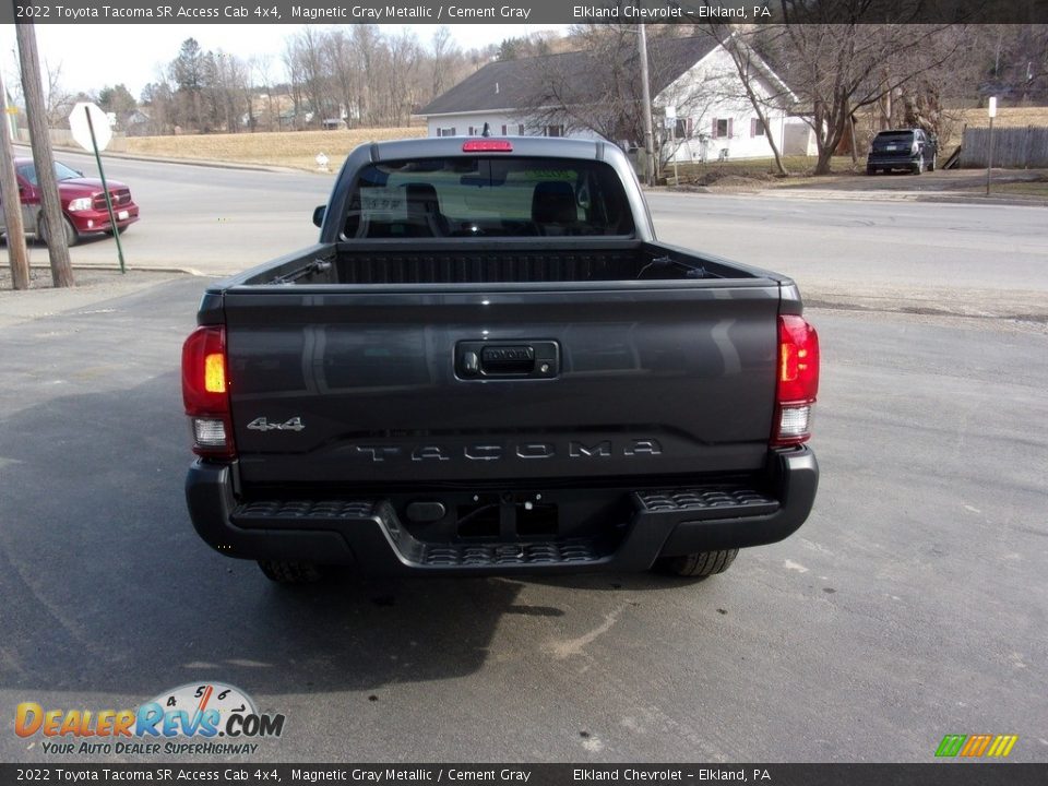 2022 Toyota Tacoma SR Access Cab 4x4 Magnetic Gray Metallic / Cement Gray Photo #4