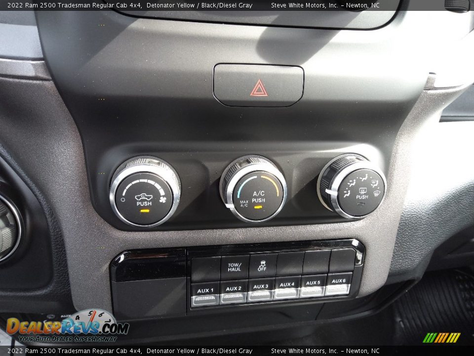 Controls of 2022 Ram 2500 Tradesman Regular Cab 4x4 Photo #20