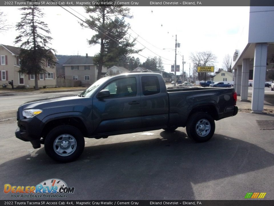 2022 Toyota Tacoma SR Access Cab 4x4 Magnetic Gray Metallic / Cement Gray Photo #6