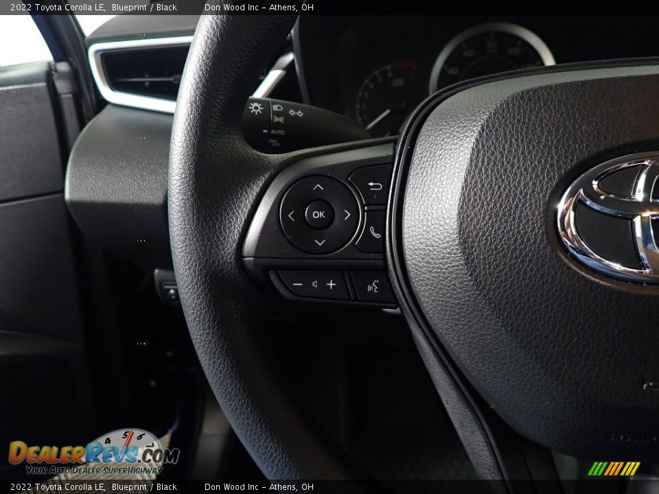 2022 Toyota Corolla LE Blueprint / Black Photo #29