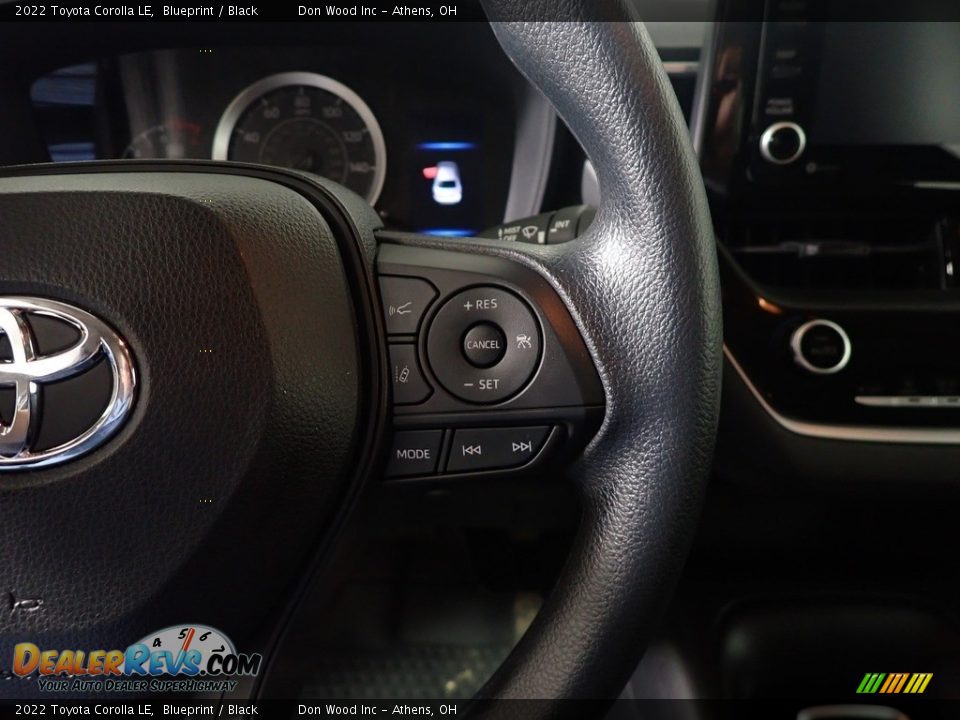 2022 Toyota Corolla LE Blueprint / Black Photo #30
