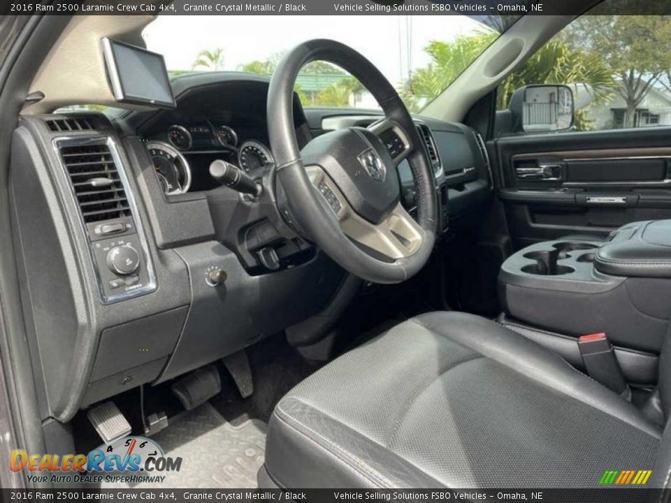 Front Seat of 2016 Ram 2500 Laramie Crew Cab 4x4 Photo #2