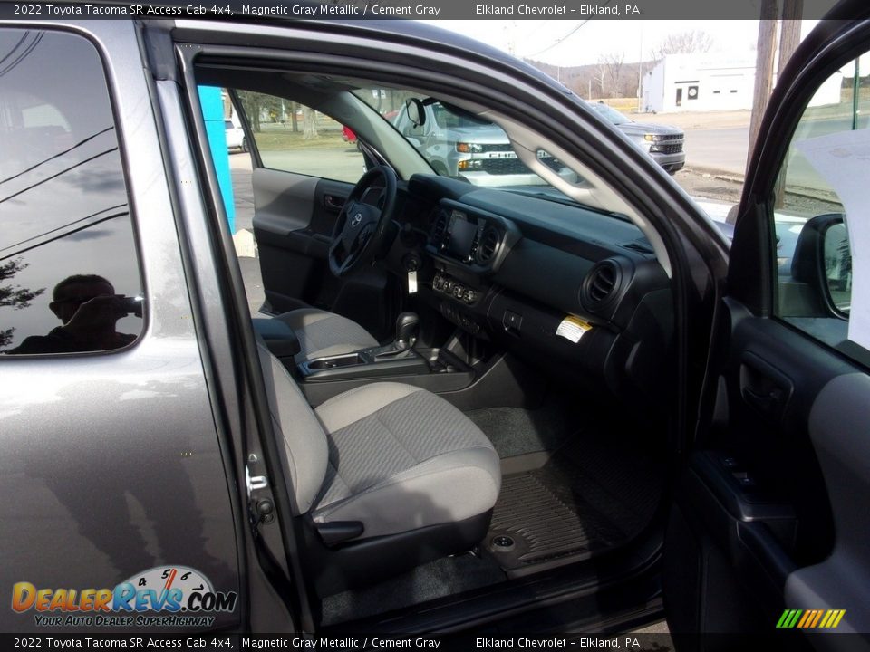 2022 Toyota Tacoma SR Access Cab 4x4 Magnetic Gray Metallic / Cement Gray Photo #15