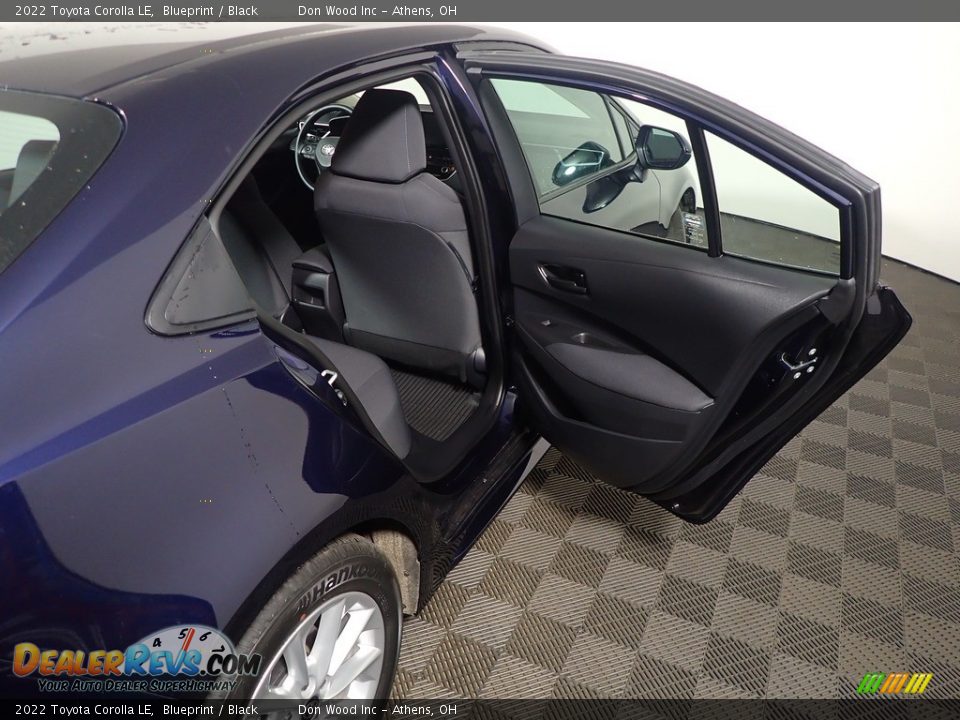 2022 Toyota Corolla LE Blueprint / Black Photo #36