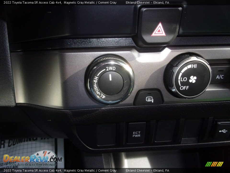 2022 Toyota Tacoma SR Access Cab 4x4 Magnetic Gray Metallic / Cement Gray Photo #25