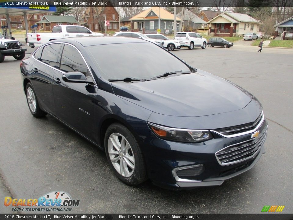 2018 Chevrolet Malibu LT Blue Velvet Metallic / Jet Black Photo #5