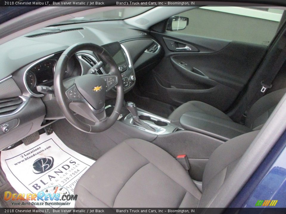 2018 Chevrolet Malibu LT Blue Velvet Metallic / Jet Black Photo #6
