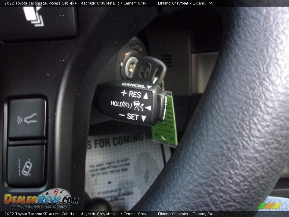 2022 Toyota Tacoma SR Access Cab 4x4 Magnetic Gray Metallic / Cement Gray Photo #32