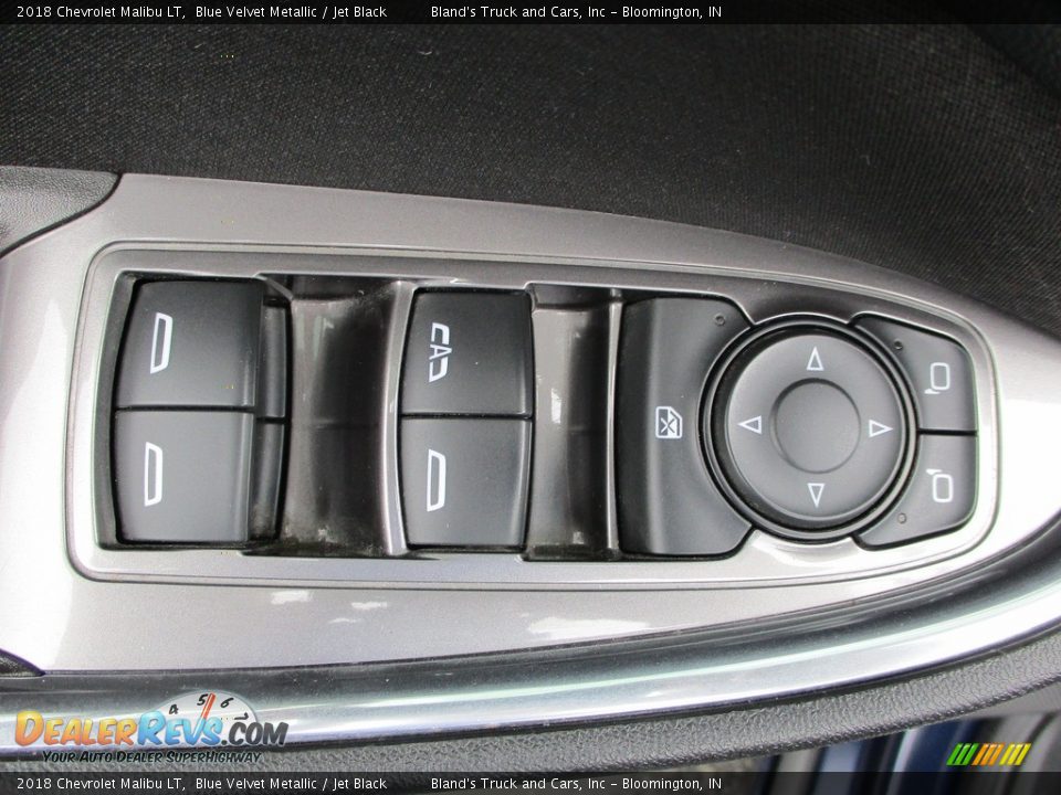 2018 Chevrolet Malibu LT Blue Velvet Metallic / Jet Black Photo #10