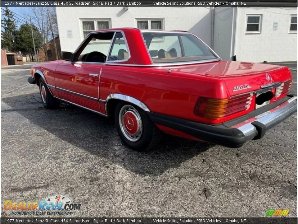 Signal Red 1977 Mercedes-Benz SL Class 450 SL roadster Photo #12