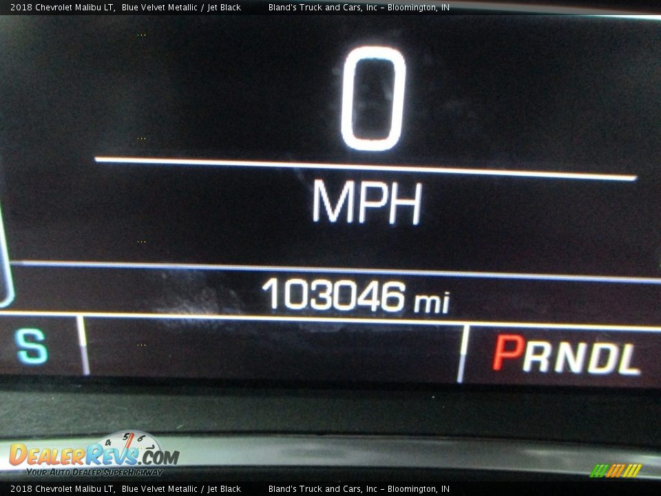 2018 Chevrolet Malibu LT Blue Velvet Metallic / Jet Black Photo #15