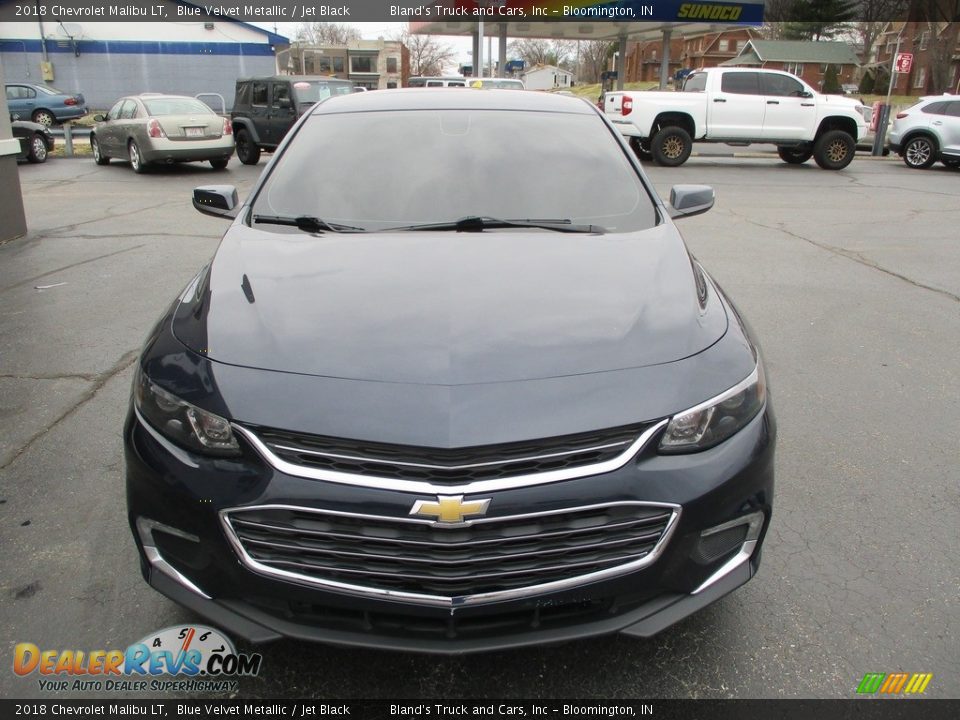 2018 Chevrolet Malibu LT Blue Velvet Metallic / Jet Black Photo #25