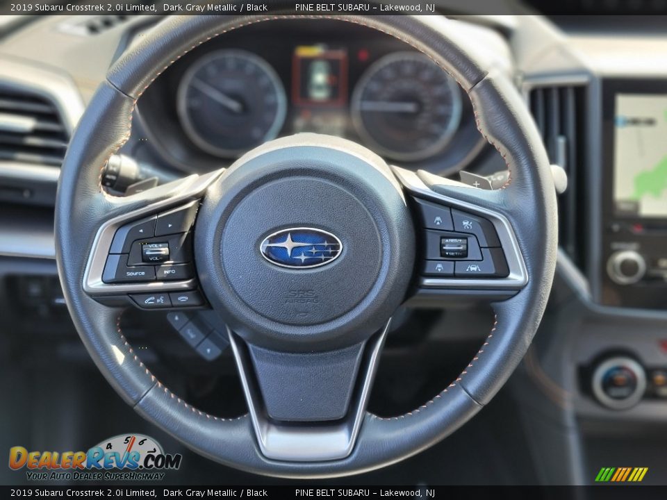 2019 Subaru Crosstrek 2.0i Limited Dark Gray Metallic / Black Photo #12