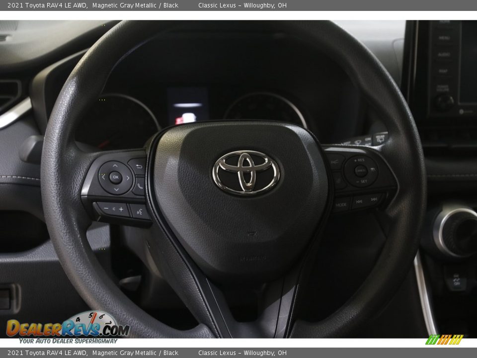 2021 Toyota RAV4 LE AWD Magnetic Gray Metallic / Black Photo #7